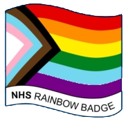 NHS Rainbow Badge